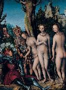 Lucas Cranach the Elder The Judgment of Paris oil painting reproduction
